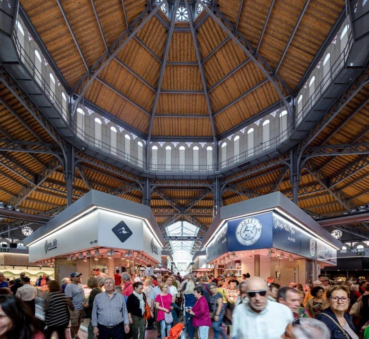 Mercat Sant Antoni 1 Barcelona Eksteriør bilde