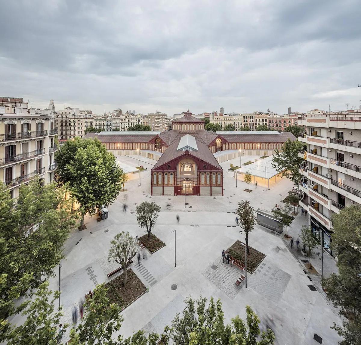 Mercat Sant Antoni 1 Barcelona Eksteriør bilde